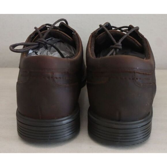 Rockport CI3076 Men's Sz 9.5W Brown Robinsyn Waterproof Plain Toe Oxford - Picture 2 of 7